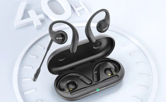 Airflow Open-Ear Headphones with Mic
