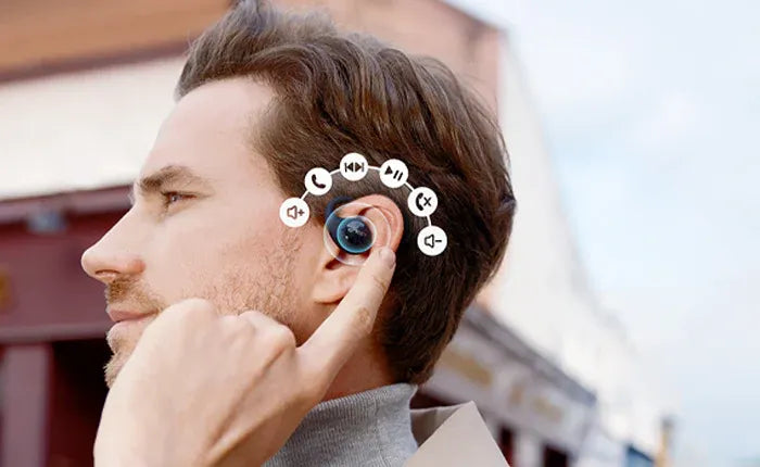 Airflow Open-Ear Headphones with Mic